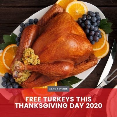 Free Turkeys this Thanksgiving Day 2020