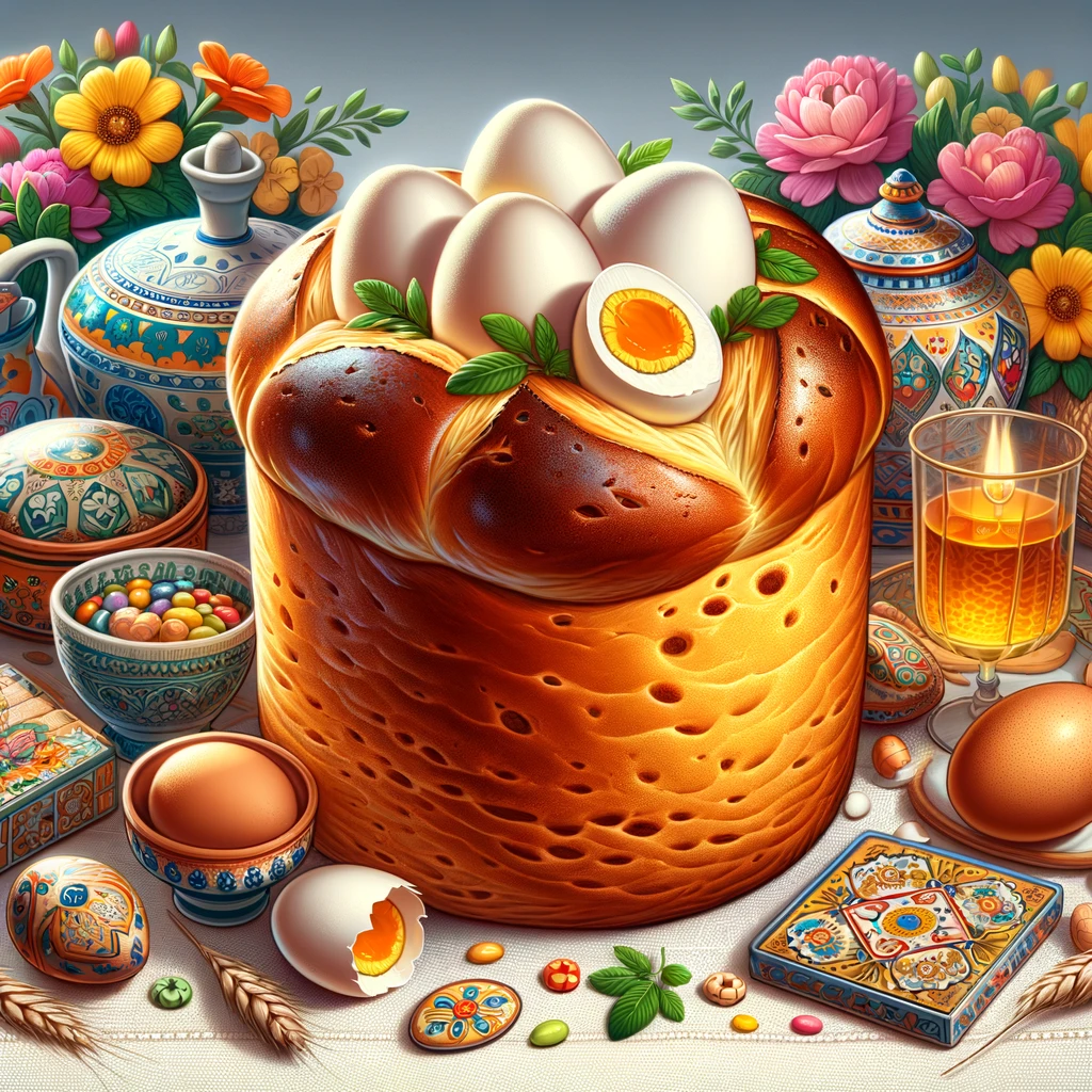 Folar da Páscoa Portuguese Easter Bread