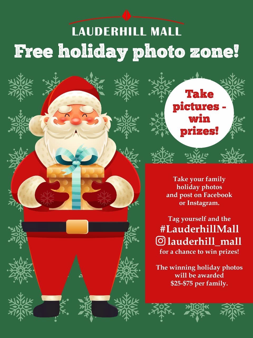 Free Holiday Photo Zone!
