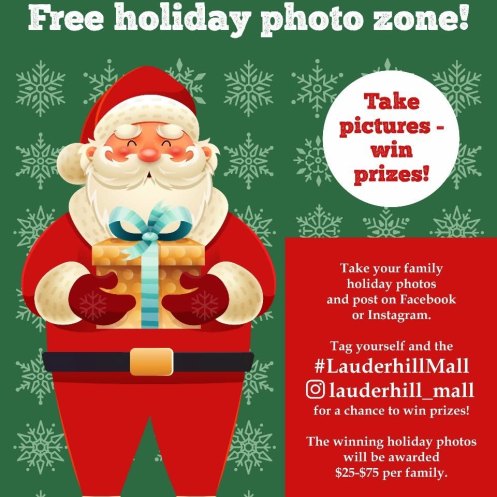 Free Holiday Photo Zone!