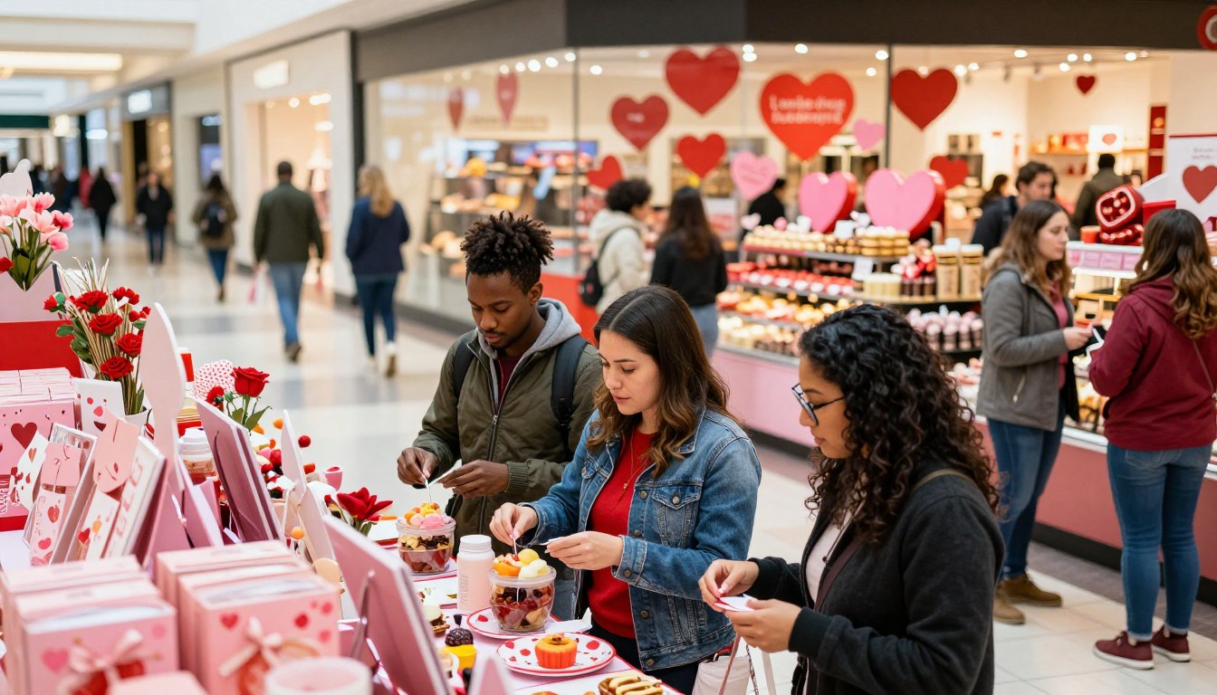 Visiting Lauderhill Mall for Valentines Ingredients and Extras