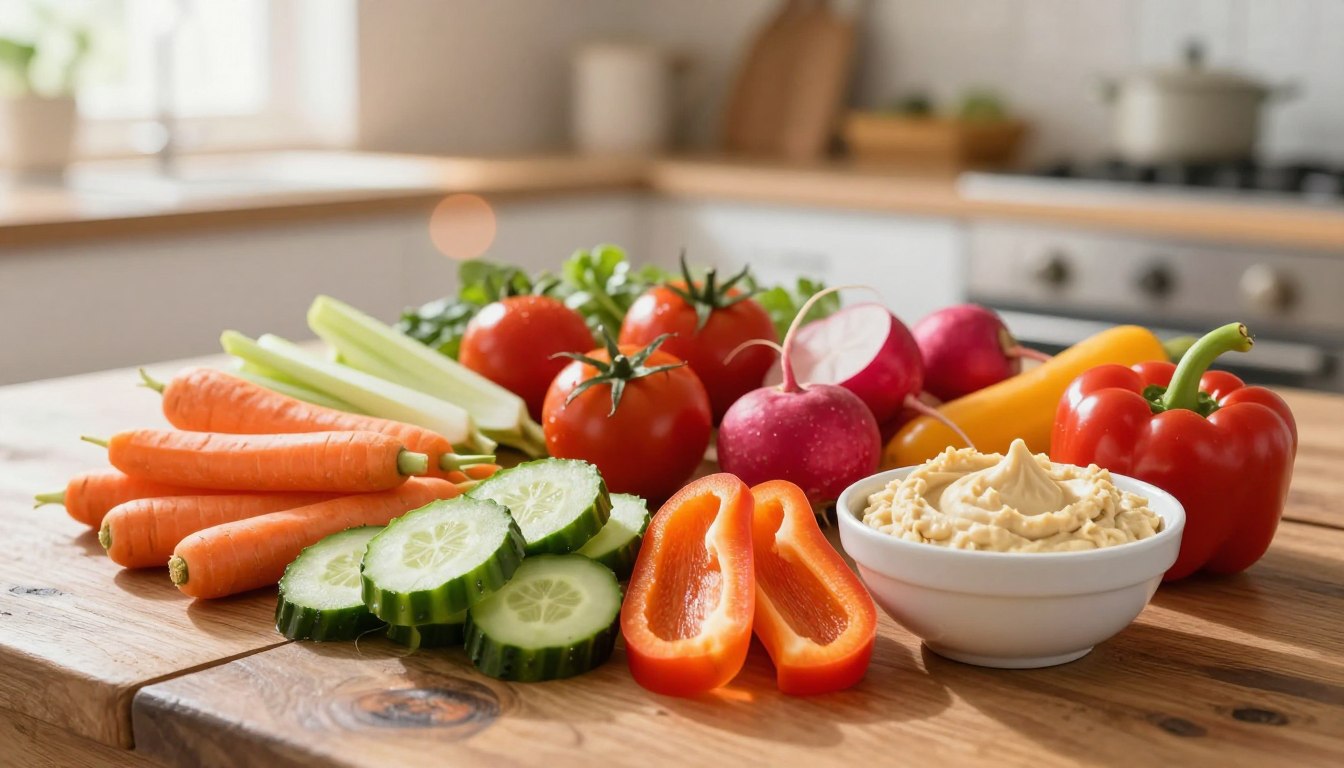 Vegetable snacks and sides that are quick to prepare