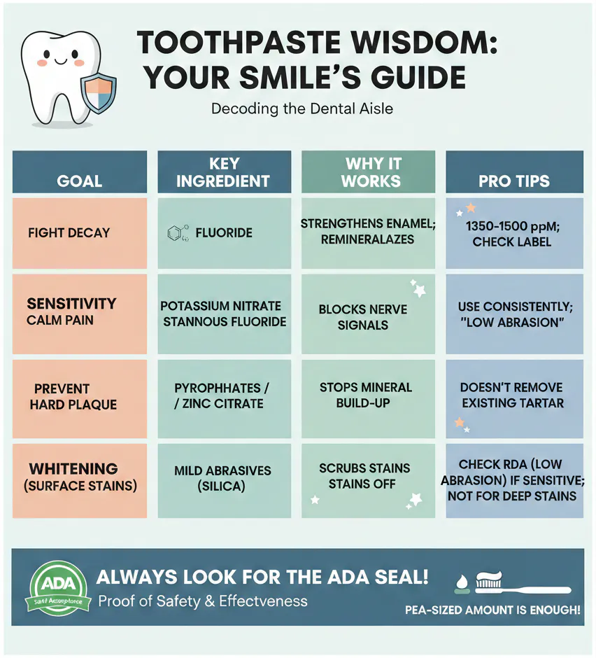toothpaste wisdom guide