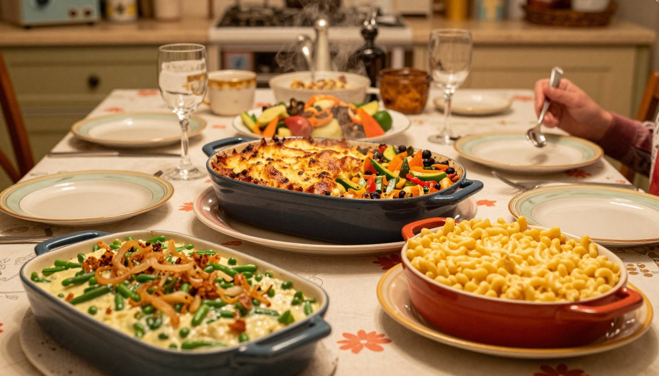 Iconic Casseroles Potlucks and Weeknight Wonders (dish photo)