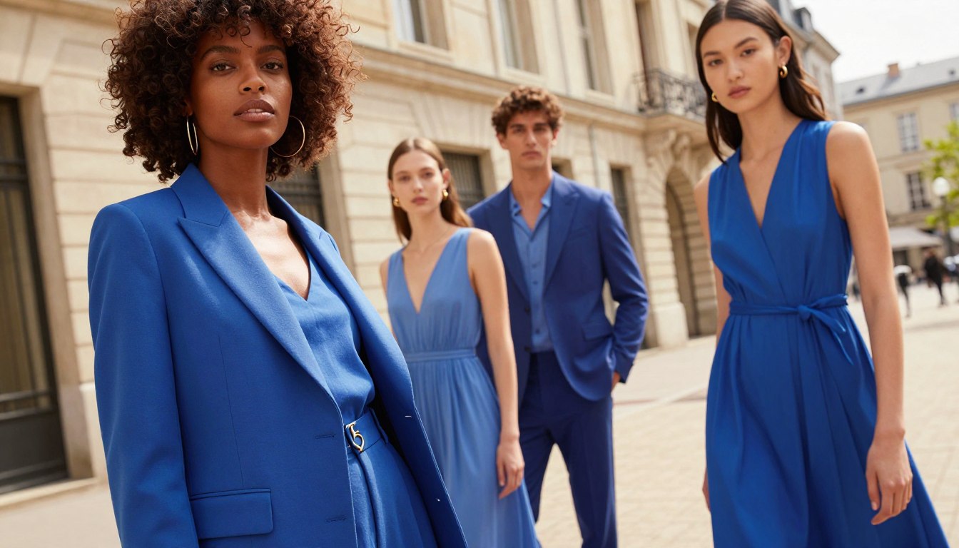 Klein Blue and Aquamarine