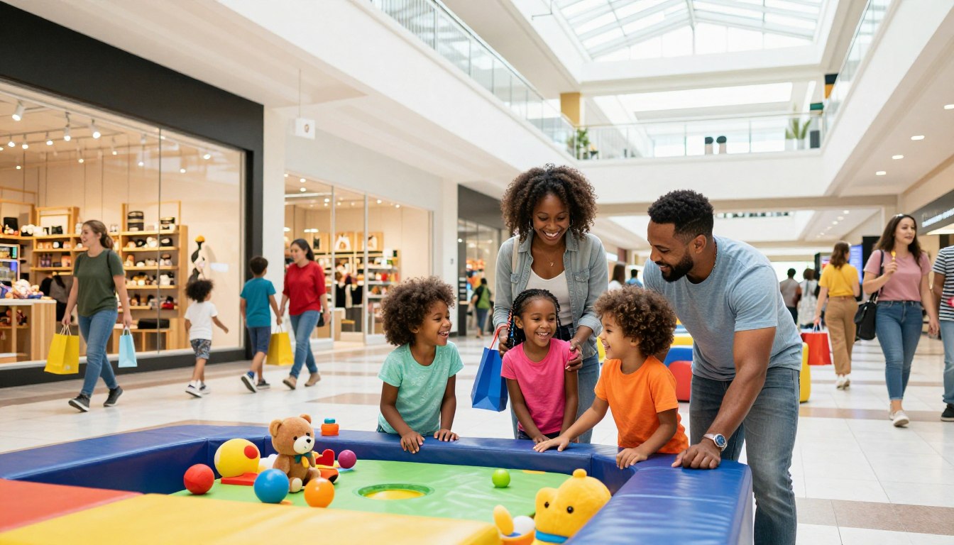 Visiting Lauderhill Mall with your family (kids)