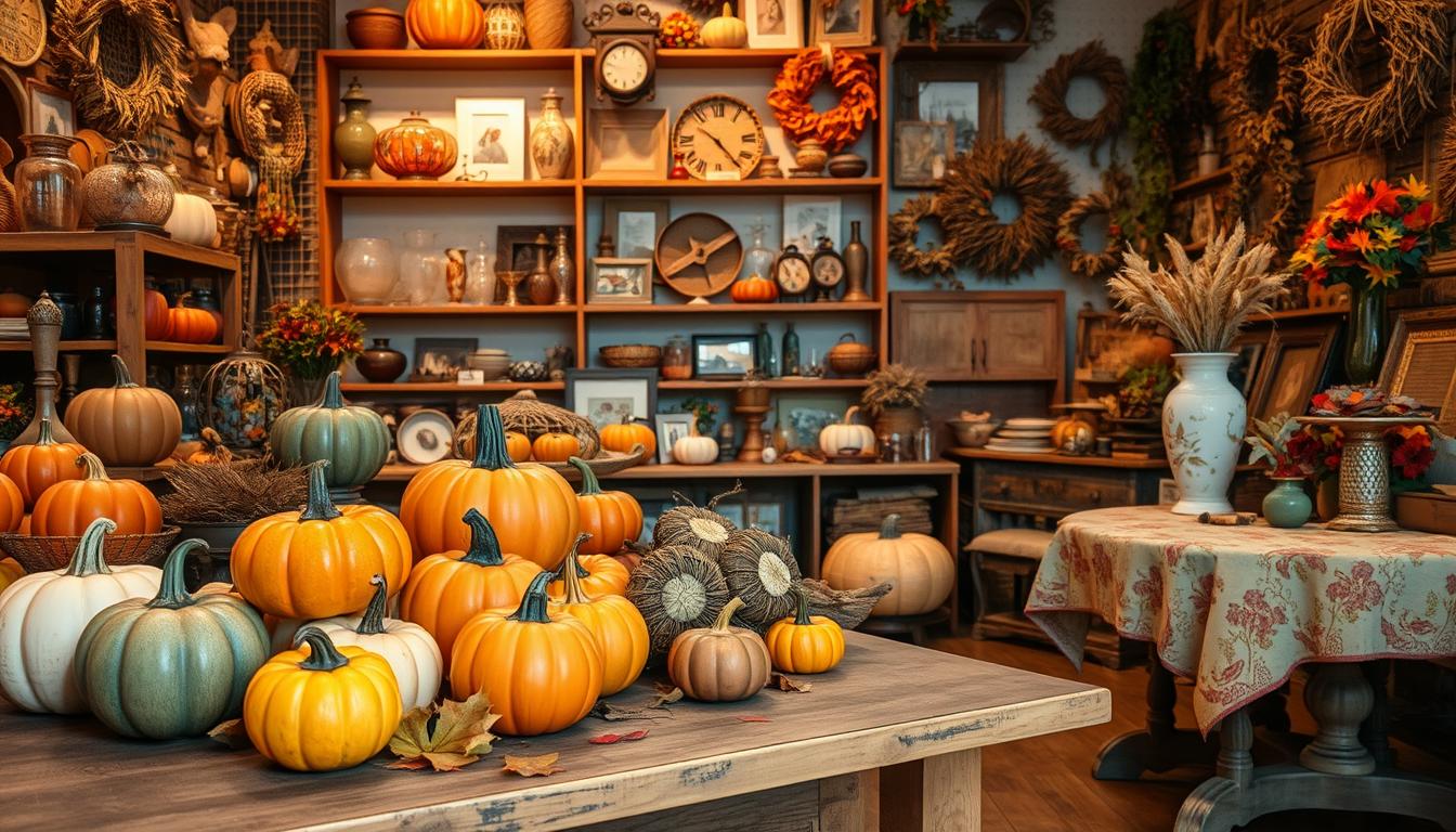 Find affordable Thanksgiving decor at thrift stores